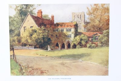The Deanery, Winchester by Wilfrid Williams Ball